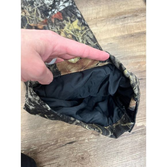 Bushmaster Mossy Oak Hunting Overalls Insulated Camo Hunting Youth Size 14-16 - Picture 6 of 10